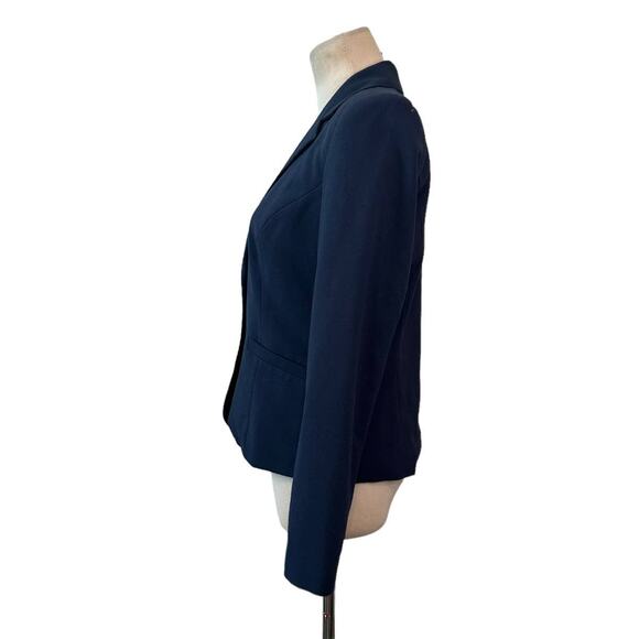 212 Collection navy blue 2 button blazer size 4 - Picture 8 of 10